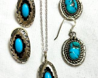 Sterling & Turquoise Jewelry