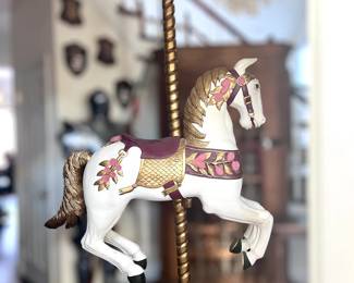 Decorative Ceramic Carousel Horse