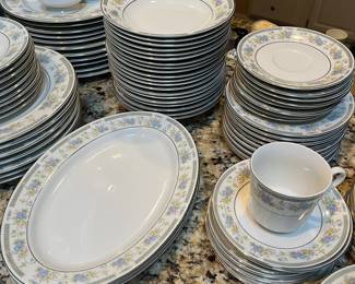 Barclay china set by Sango, 8389.
