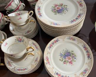 Rosenthal Ivory dinnerware, “Floranada” pattern.