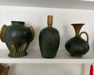 Vintage ceramic/stoneware vases.
