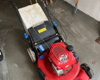Toro Personal Pace self-propelled mower.