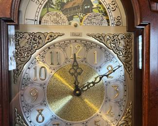 Colonial grandfather clock.
