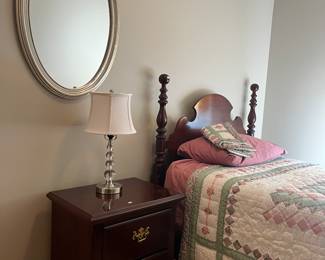 Two-drawer nightstand, Impressions by Thomasville.