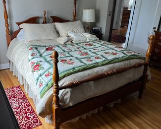 Queen bed by American Drew.