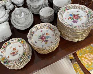 Dresden Schumann Bavaria porcelain/china set.