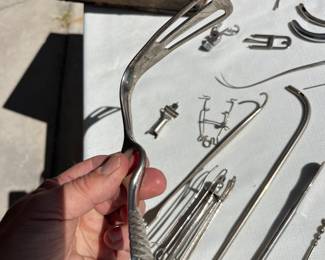 Antique 1880's - 1930's medical instruments