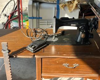 vintage Singer sewing machine