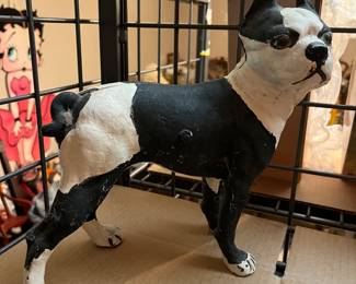 Cast iron animal door stops