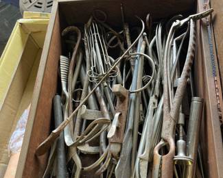 Vintage medical tools