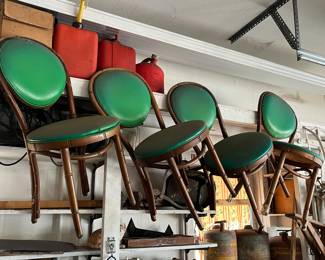 Vintage restaurant chairs
