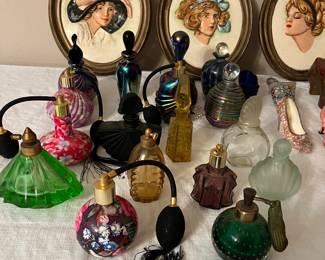 Vintage perfume bottles