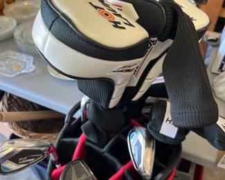 Wonderful set of Tour Edge golf clubs...like new