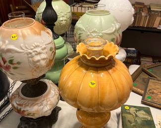 More oil lamps