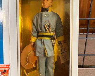 Assortment of Barbie Dolls including Gone With The Wind