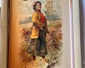 original 1901 Remington rifles and shotguns tray