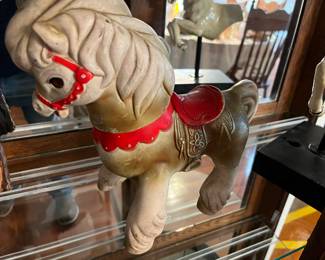 Vintage rubber pony