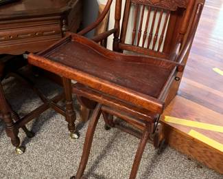 vintage baby high chair