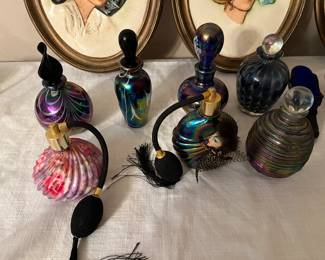 vintage perfume bottles