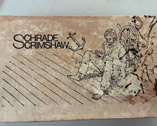 Schrade Scrimshaw knife