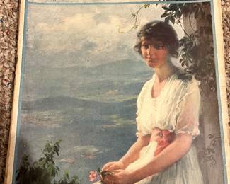 Vintage posters and magazines