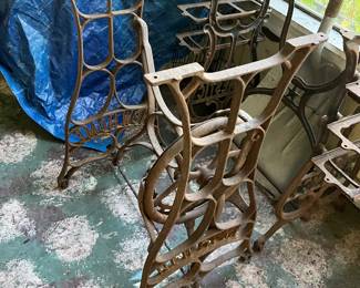 Singer sewing machine metal frames