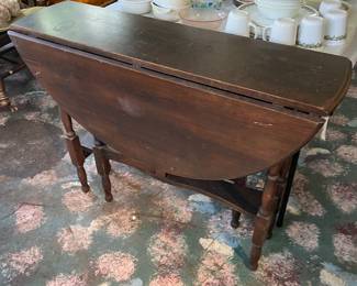 Vintage drop leaf table