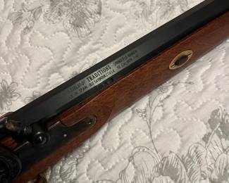 Springfield Hawken .50 Caliber black powder rifle, never used.