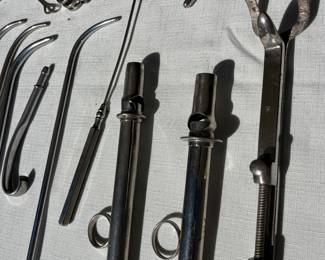 Antique 1880's - 1930's medial instruments