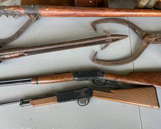 Vintage .22 and BB gun