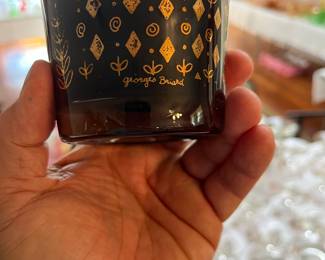 Signed George Briard Mid Century Modern glasses