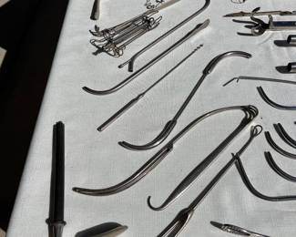 Antique 1880's - 1930's medial instruments