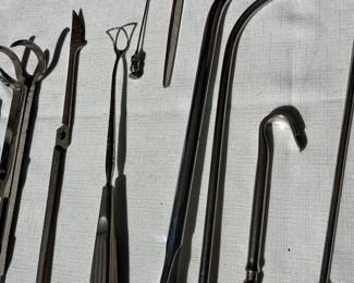 Antique 1880's - 1930's medical instruments