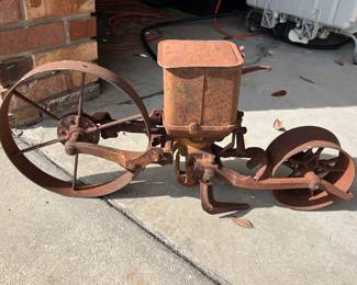 Vintage trash art sculpture. VERY COOL!!!