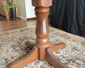 181 S. Bent Bros. Maple Dining Table Basemin