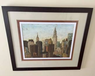 181 City  Sky II Megan Meagher Art Printmin