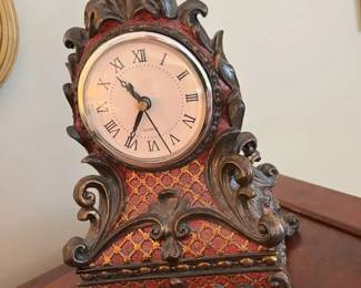 181 Decorative Quartz Mantle Clockmin