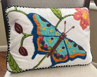181 MacKenzieChilds Butterfly Throw Pillowmin