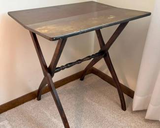 181 Vintage Mahogany Folding Tablemin