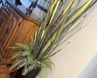 181 Faux Bamboo Plantermin