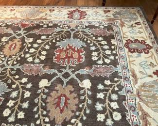 181 Pottery Barn Brandon Wool Persian Rug Detailmin