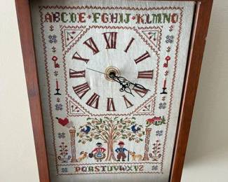 181 Handcrafted Needlepoint Wall Clockmin