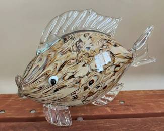 181 Vintage Murano Large Fishmin