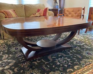 Very nice coffee / cocktail table rug also for sale! 