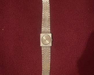 14k white gold watch! 