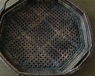 woven tray