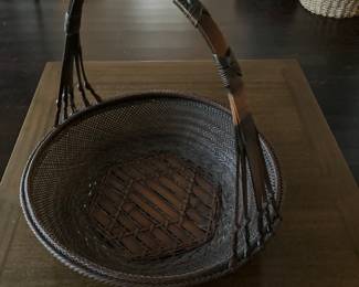 antique Japanese basket
