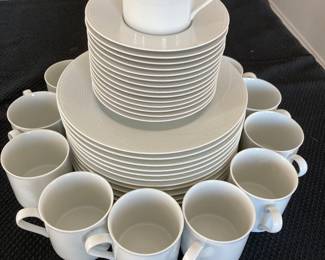 Dansk Bamboo pattern white China set