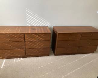  Pair Paul McCobb for Planner Group Mid Century Lowboy Dressers 