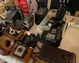 Vintage cameras